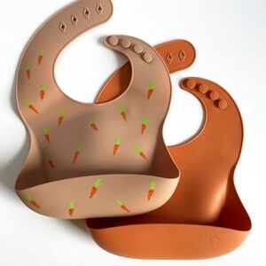 Silicone baby bib food grade silicone bibs